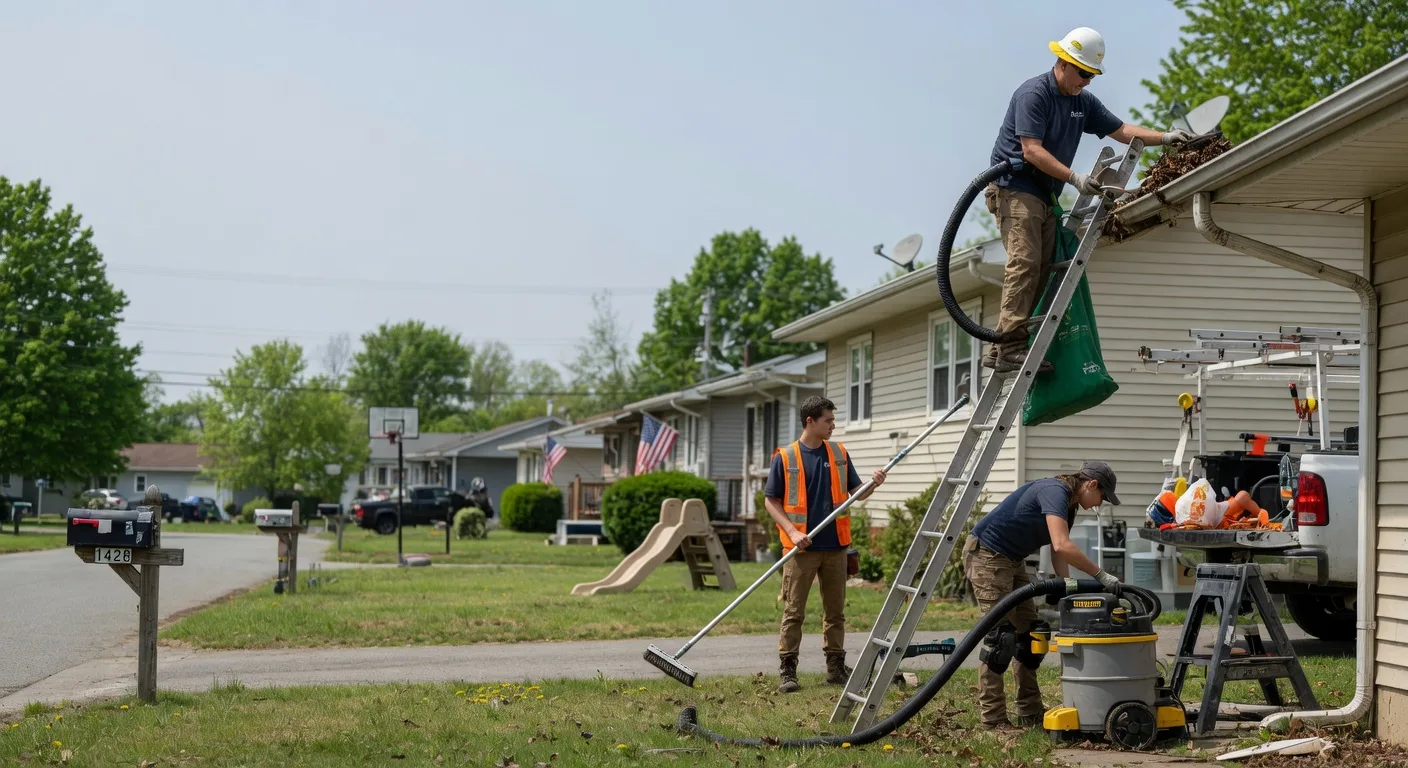 Gutter Installation in Riverdale, MI near me